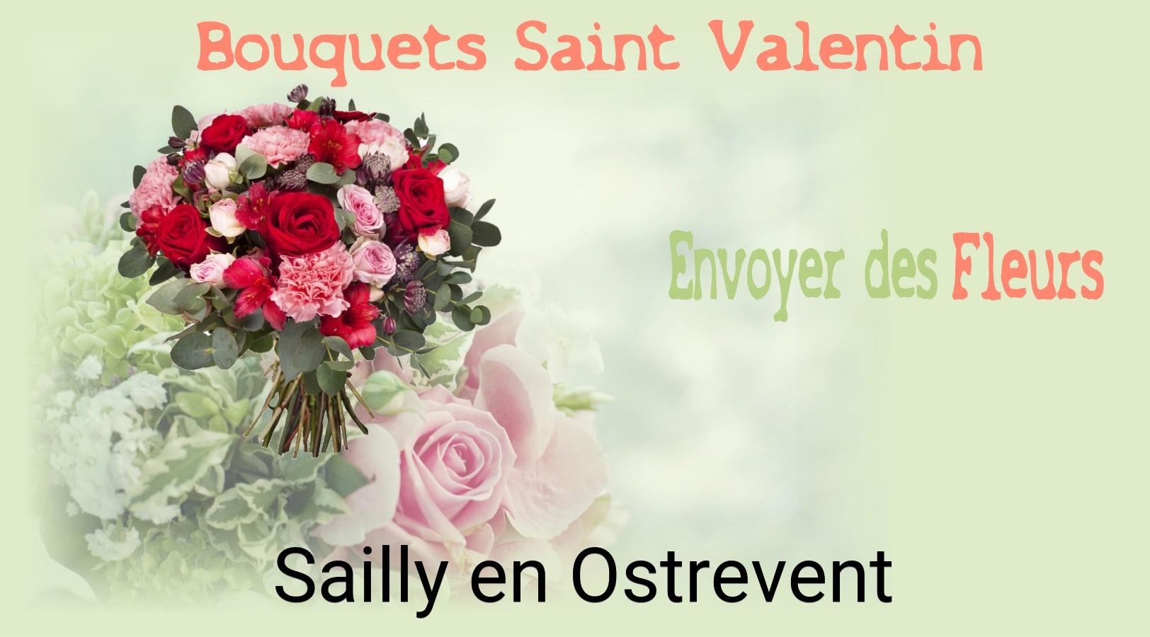 Roses de Saint-Valentin livrées à Sailly-en-Ostrevent